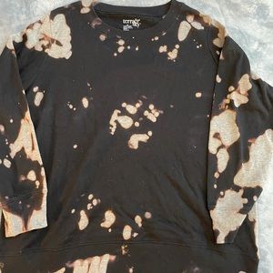 Bleach Tie Dye Sweatshirt